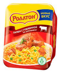 Лапша Роллтон говяжий  90гр