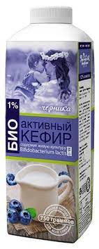 Биокефир 1% ФП  750 гр. черника